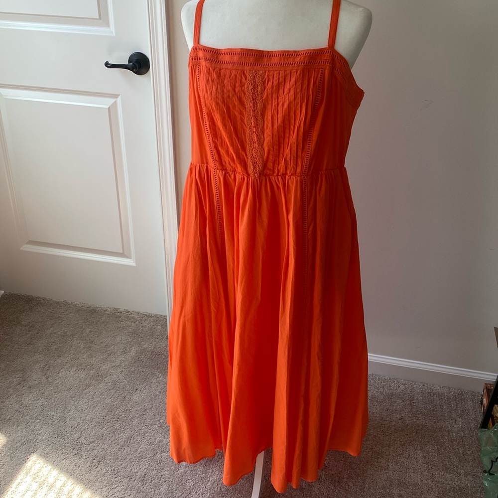 NEW TORRID Women’s Size 1 Orange Dress